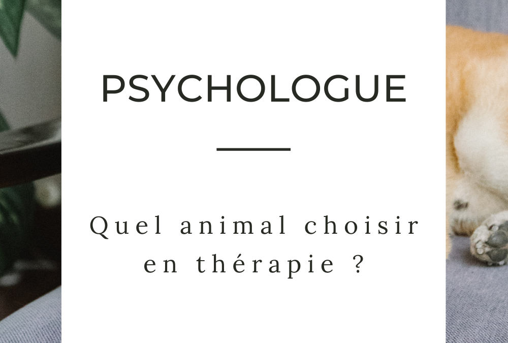 Quel animal en thérapie ?